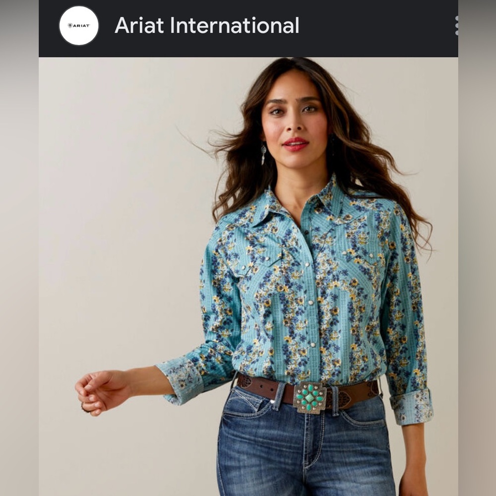 Ariat Western Snap Shirt 🤠 2X -NWT